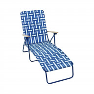 WEB CHAISE LOUNGE STEEL (Pack of 1)
