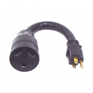 ADAPTER BLK 15-30A M/F (Pack of 1)