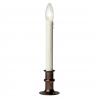 WINDOW CANDLE ANTQ BRNZ (Pack of 1)