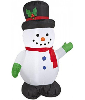 AIRBLOWN SNOWMAN 4' (Pack of 1)