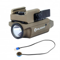 Olight PL-MINI 2 Valkyrie 600 Lumen Rechargeable Flashlight (Tan)