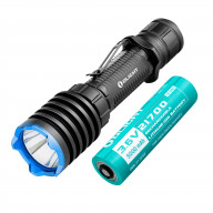 Olight Warrior X Pro 2100 Lumen Rechargeable Tactical 546 Yard Long Throw Flashlight with 5000mAh Rechargeable Battery