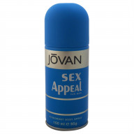 Jovan Sex Appeal by Jovan for Men - 5 oz Deodorant Body Spray