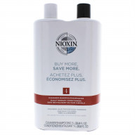 System 4 Cleanser Scalp Therapy Conditioner Duo by Nioxin for Unisex - 33.8 oz Cleanser Conditioner