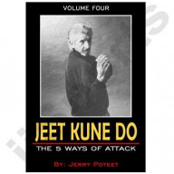Jerry Poteet Jeet Kune Do 4 Five Ways Attack DVD Bruce Lee don chi sao -VT0641A-DVD