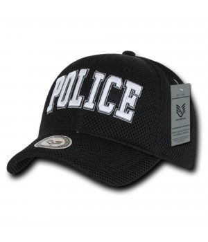 Air Mesh Public Safty Caps, Police, Blk