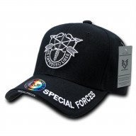 DeLuxe Milit. Caps, Special Arrow, Black
