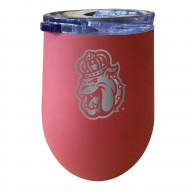 James Madison Dukes 12 oz Insulated Wine Stainless Steel Tumbler Coral