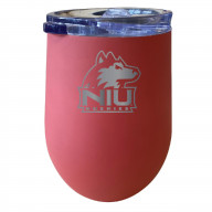 Northern Illinois Huskies 12 oz Insulated Wine Stainless Steel Tumbler Coral