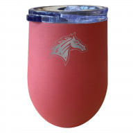 Rider University Broncs 12 oz Insulated Wine Stainless Steel Tumbler Coral