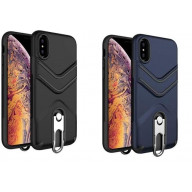 K5 Kickstand CASE for iPhone X MAX - Black and Blue