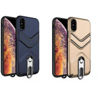 K5 Kickstand CASE for iPhone X MAX - Blue and Gold