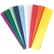 Kolorfast Non-Bleeding Craft Tissue Paper, 20 X 30 in, Assorted Color, Pack of 100