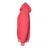 J. America Relay Fleece Hooded Sweatshirt - Red, S