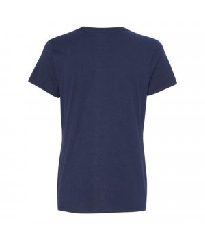 Hanes Nano-T Womens Short Sleeve T-Shirt - Navy, S