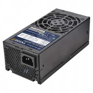 500W, TFX form factor, single +12V rails with 41.6A output, Silent 80mm Fan with 18~36dBA, efficiency 80Plus GOLD certification, fixed cable,2x 6+2pin PCI-E.