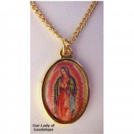 Our Lady of Guadalupe Gold Plated Medals