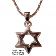 Small Silver Star of David
