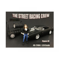 The Street Racing Crew Figure IV For 1:24 Scale Models by American Diorama