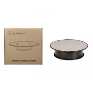 Rotary Display Turn Table 8 Inches with Silver Top 1/43, 1/64, 1/32, 1/24 by Autoart