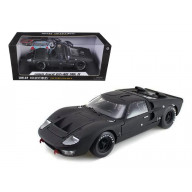 1966 Ford GT-40 GT40 MK 2 Matt Black 1/18 Diecast Car Model by Shelby Collectibles
