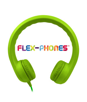 Hamiltonbuhl+Flex-Phones%2C+Foam+Headphones%2C+Green