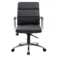 Boss CaressoftPlus Executive Mid-Back Chair