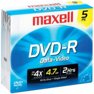 4.7Gb Dvd-R 5Pk