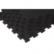 Black Interlocking Floor Mat