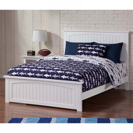 Nantucket Full Bed with MFB in White