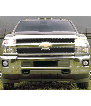 2015-2018 Chevy 2500HD /2015-2018 Chevy 3500HD Main Upper Rivet Grille