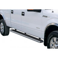 2009-2014 Ford F-150 SuperCrew Cab 6061 Aircraft Aluminum Hairline finishing iStep 5 Inch sidestep