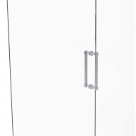 Contemporary 12 Inch Back to Back Shower Door Pull - 404-12BB-SCH