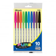 BAZIC 10 Pure Neon Color Stick Pen