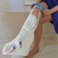 Waterproof Cast & Bandage Protector, Adult Short Leg