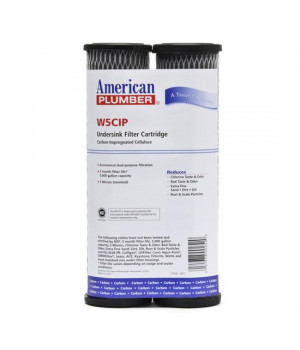 W5CIP American Plumber Undersink Filter Replacement Cartridge (2-Pack)