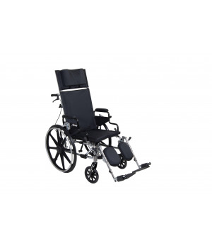 Viper Plus GT Full Reclining Wheelchair, Detachable Desk Arms, 18