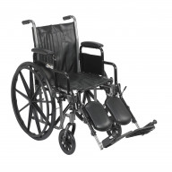 Silver Sport 2 Wheelchair, Detachable Desk Arms, Elevating Leg Rests, 16