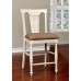 Zayne Counter Height Chair Country Style - White/Cherry