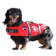 Neoprene Doggy Life Jacket XS Red
