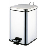 WASTE RECEPTACLE, 21QT, SS GRAFCO, STAINLESS STEEL #410