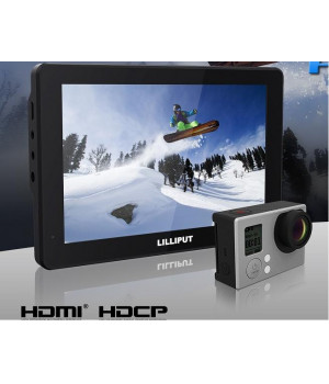 Design for GoPro Hero 3+ / 4 series & DSLR camera-Black
