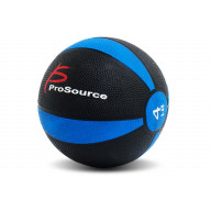 ProSource Weighted Medicine Ball for Full Body Workouts 4 lbs, Blue/Black