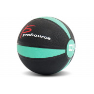 ProSource Weighted Medicine Ball for Full Body Workouts 8 lbs, Green/Black