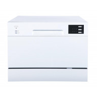 Countertop Dishwasher with Delay Start & LED - White