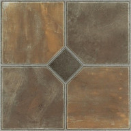 NEXUS Rustic Slate 12 Inch x 12 Inch Self Adhesive Vinyl Floor Tile 326 - 20 Tiles