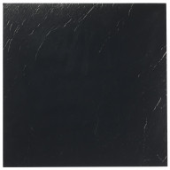 Ergode Sterling Black 12x12 Self Adhesive Vinyl Floor Tile - 20 Tiles/20 sq. ft.