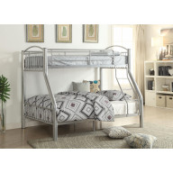 Cayelynn - Bunk Bed (Twin/Full) Silver