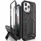 CaseBorne ArmadilloTek V Case for iPhone 13 Pro Max with Built-in Screen Protector & Kickstand Full-Body Multi-Layer Rugged - Black