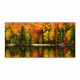 Autumn-Easel 30x60 Painting with Gold Frame